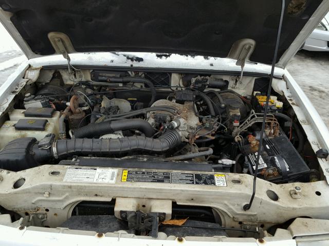 4F4YR16V91TM31476 - 2001 MAZDA B3000 CAB WHITE photo 7