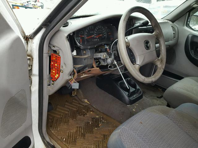 4F4YR16V91TM31476 - 2001 MAZDA B3000 CAB WHITE photo 9