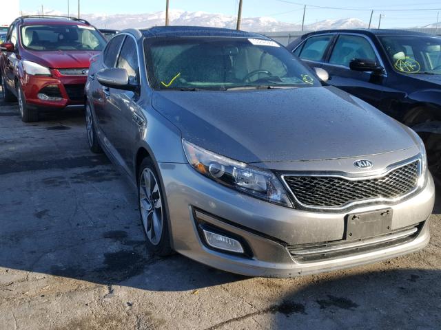 5XXGR4A63EG262745 - 2014 KIA OPTIMA SX SILVER photo 1