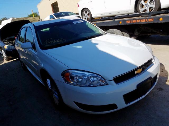 2G1WC5E35C1240499 - 2012 CHEVROLET IMPALA LTZ WHITE photo 1