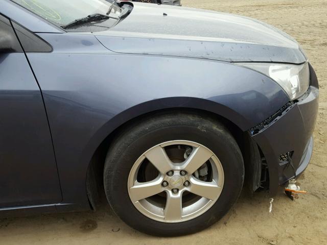 1G1PC5SB5E7103357 - 2014 CHEVROLET CRUZE LT 蓝色 照片 9