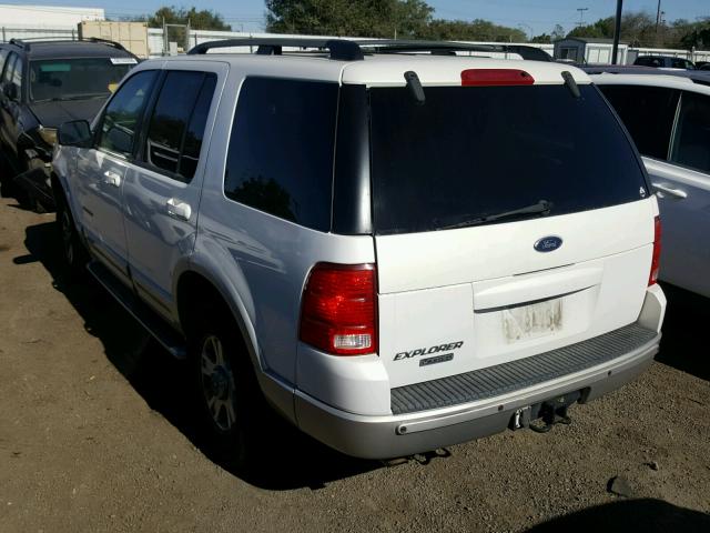 1FMDU65K72ZC91318 - 2002 FORD EXPLORER L WHITE photo 3