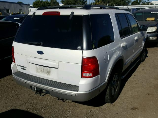 1FMDU65K72ZC91318 - 2002 FORD EXPLORER L WHITE photo 4