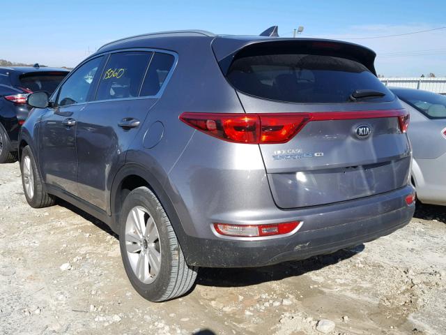 KNDPM3AC6J7301877 - 2018 KIA SPORTAGE L SILVER photo 3