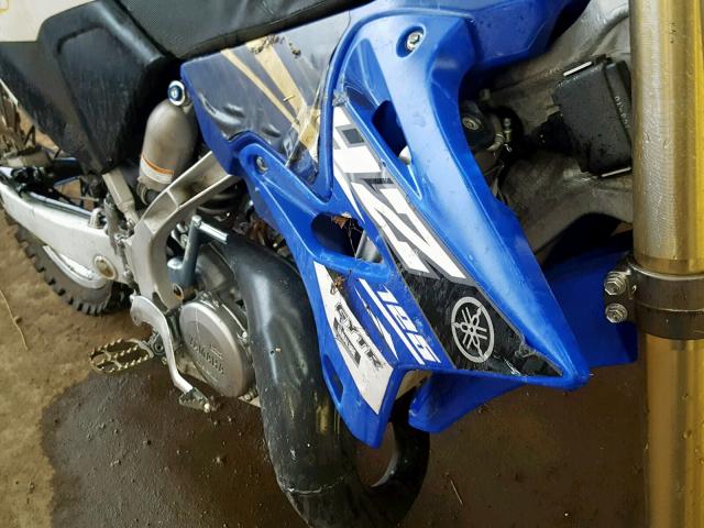 JYACE16C6FA026185 - 2015 YAMAHA YZ125  BLUE photo 9