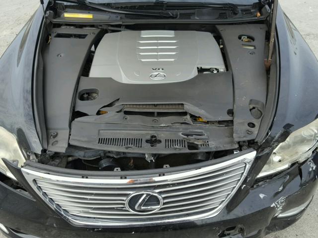 JTHBL46F895084800 - 2009 LEXUS LS 460 BLACK photo 7