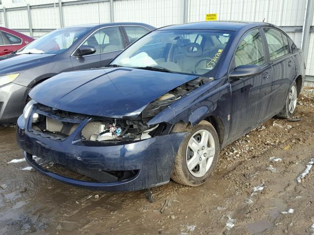 1G8AJ55F77Z200692 - 2007 SATURN ION LEVEL BLUE photo 2