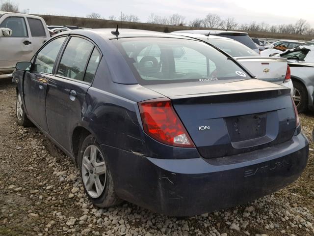 1G8AJ55F77Z200692 - 2007 SATURN ION LEVEL BLUE photo 3