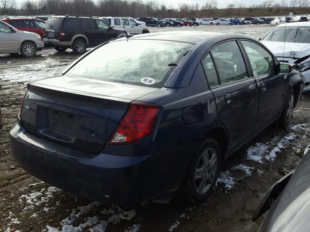 1G8AJ55F77Z200692 - 2007 SATURN ION LEVEL BLUE photo 4