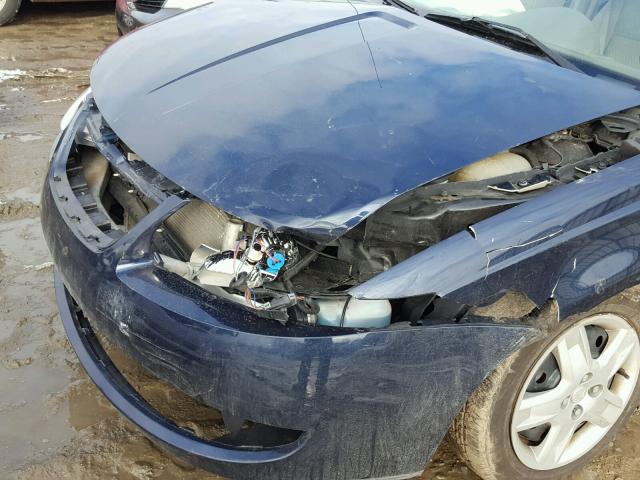 1G8AJ55F77Z200692 - 2007 SATURN ION LEVEL BLUE photo 9