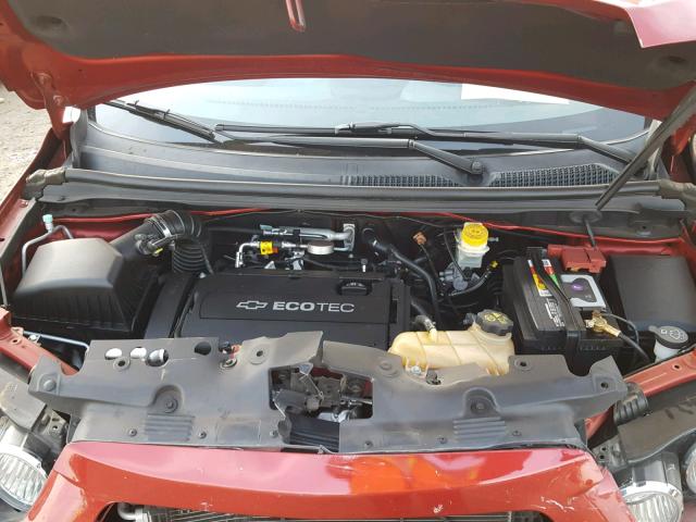 1G1JA5SH1C4175039 - 2012 CHEVROLET SONIC LS RED photo 7