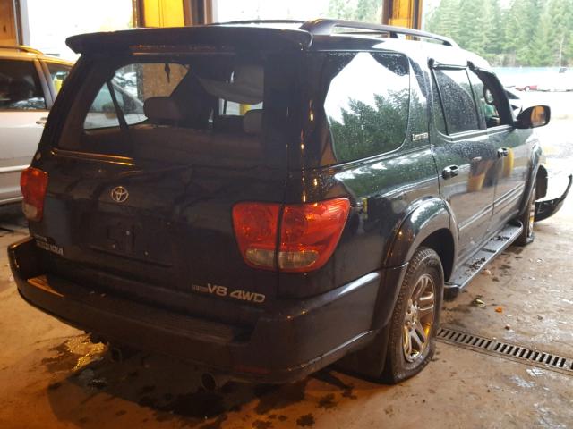 5TDBT48A96S264828 - 2006 TOYOTA SEQUOIA LI BLACK photo 4