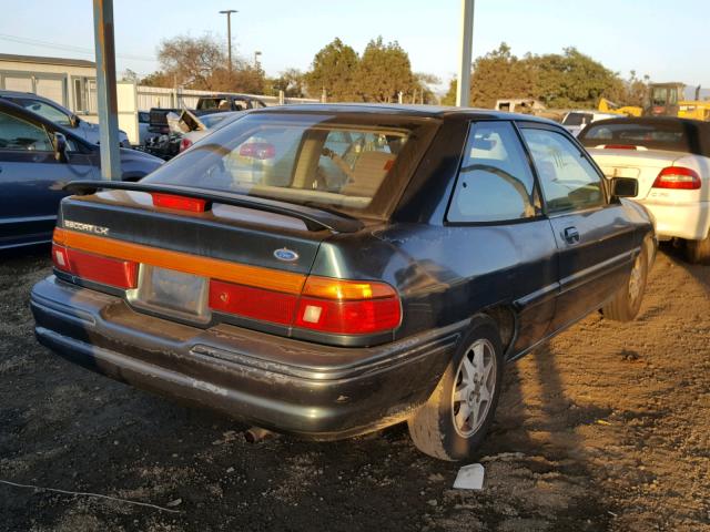 3FASP11J2TR139686 - 1996 FORD ESCORT LX GREEN photo 4