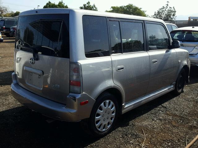 JTLKT324050213110 - 2005 TOYOTA SCION XB Boz foto 4