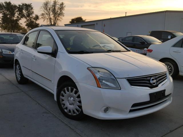 3N1AB6AP6AL660337 - 2010 NISSAN SENTRA 2.0 WHITE photo 1