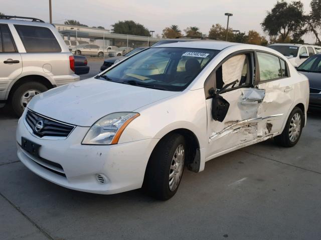 3N1AB6AP6AL660337 - 2010 NISSAN SENTRA 2.0 WHITE photo 2