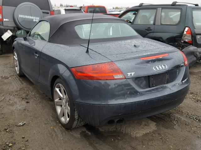 TRUXF38J291005967 - 2009 AUDI TT GRAY photo 3