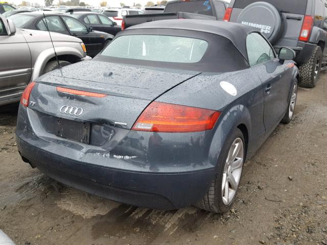 TRUXF38J291005967 - 2009 AUDI TT GRAY photo 4