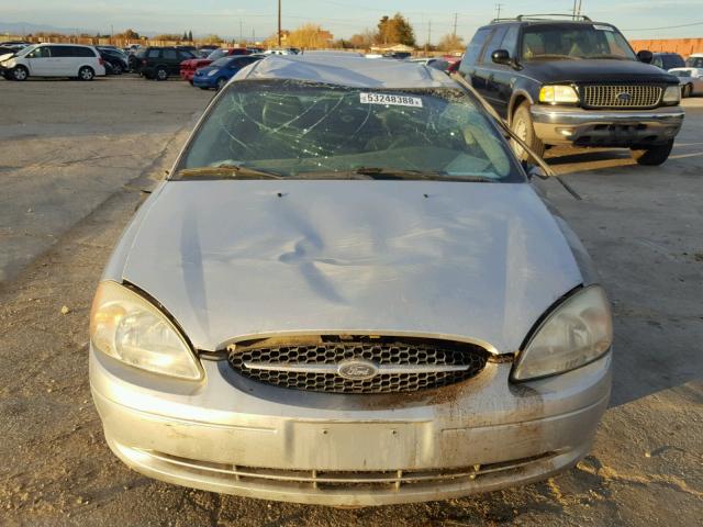 1FAFP55U2YG227309 - 2000 FORD TAURUS SES SILVER photo 10