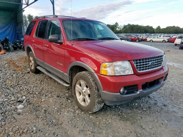 1FMZU73W54UA75016 - 2004 FORD EXPLORER X RED photo 1