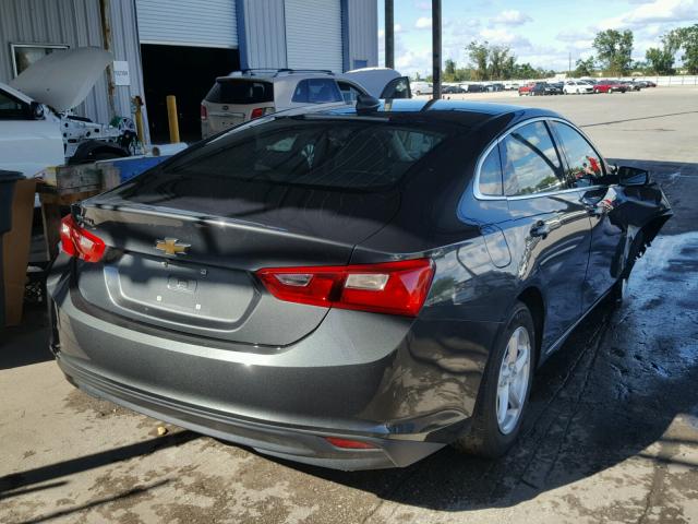 1G1ZB5ST7HF165907 - 2017 CHEVROLET MALIBU LS 石墨色 照片 4