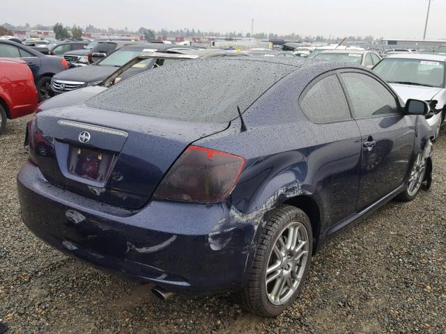 JTKDE167660142142 - 2006 TOYOTA SCION TC ლურჯი ფოტო 4