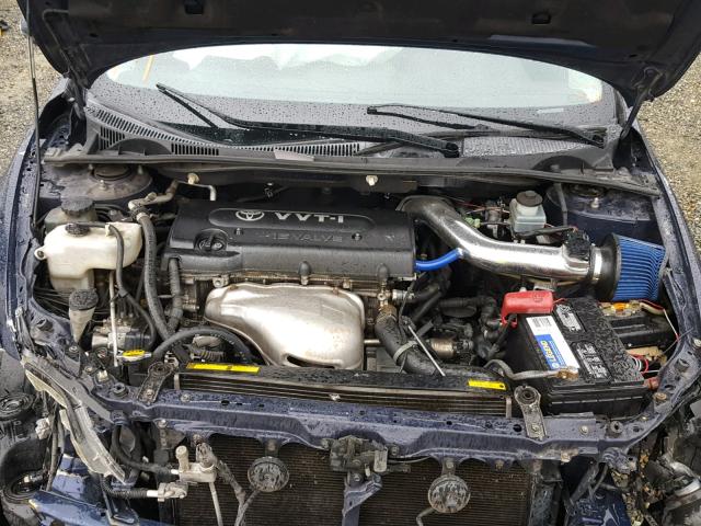 JTKDE167660142142 - 2006 TOYOTA SCION TC ლურჯი ფოტო 7