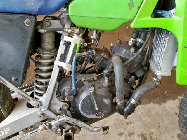 JKAKXWG1SHA010492 - 1987 KAWASAKI KX80 G GREEN photo 5