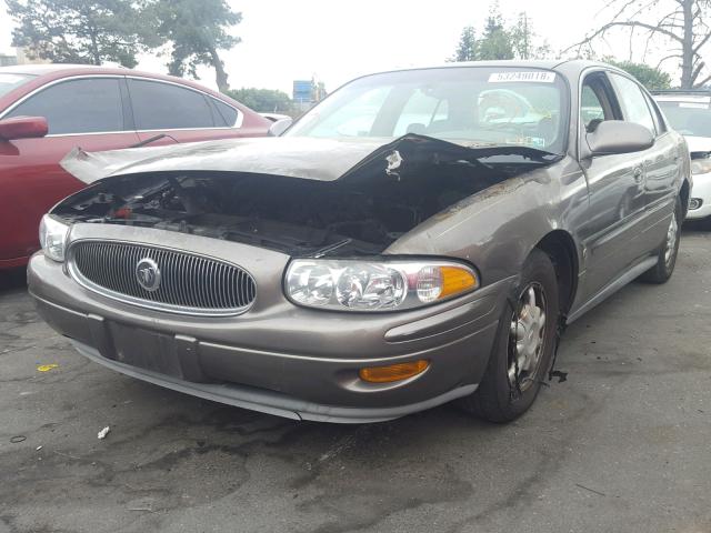 1G4HR54K91U206523 - 2001 BUICK LESABRE LI BEIGE photo 2