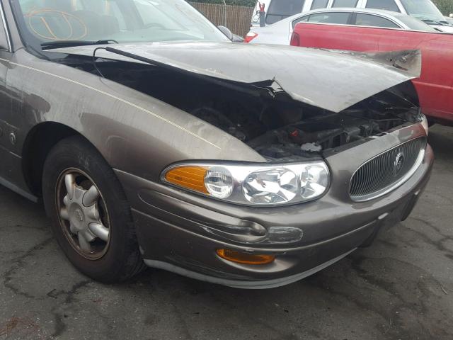 1G4HR54K91U206523 - 2001 BUICK LESABRE LI BEIGE photo 9