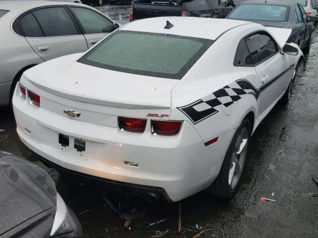 2G1FA1E30D9166250 - 2013 CHEVROLET CAMARO LS WHITE photo 4