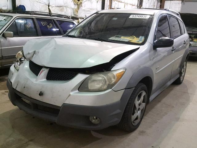 5Y2SM62884Z400182 - 2004 PONTIAC VIBE SILVER photo 2