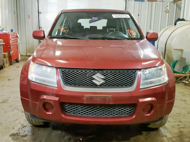 JS3TD941074203497 - 2007 SUZUKI GRAND VITA RED photo 9