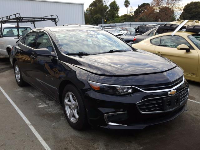 1G1ZB5ST6HF145079 - 2017 CHEVROLET MALIBU LS შავი ფოტო 1