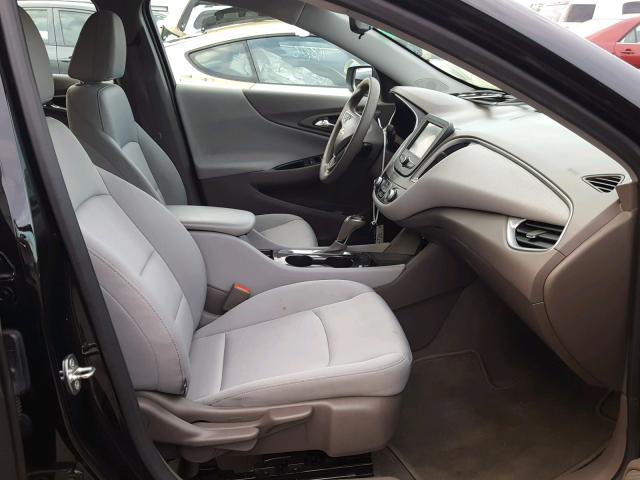 1G1ZB5ST6HF145079 - 2017 CHEVROLET MALIBU LS შავი ფოტო 5