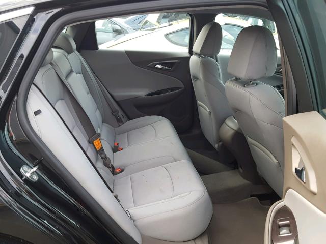 1G1ZB5ST6HF145079 - 2017 CHEVROLET MALIBU LS შავი ფოტო 6