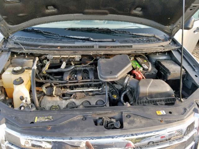 2FMDK36C47BA32985 - 2007 FORD EDGE SE SILVER photo 7