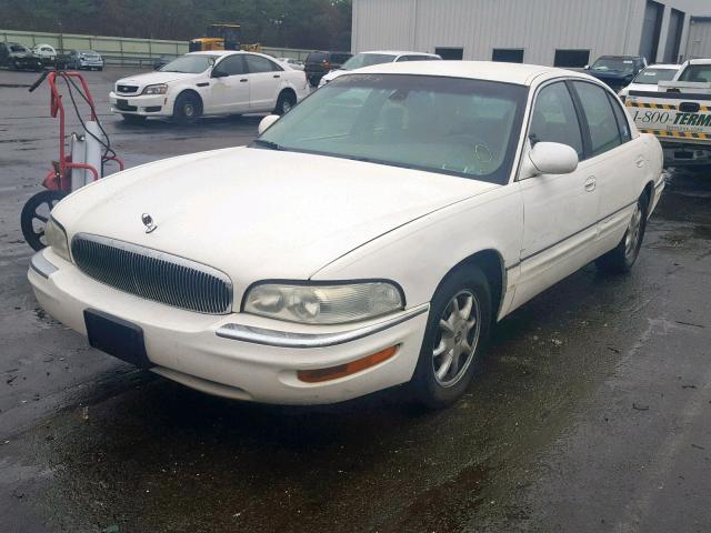 1G4CW54K424164492 - 2002 BUICK PARK AVENU WHITE photo 2