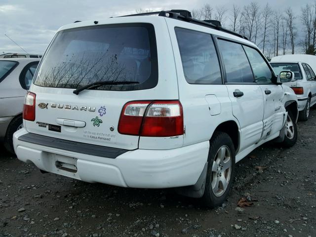 JF1SF65672H759102 - 2002 SUBARU FORESTER S თეთრი ფოტო 4