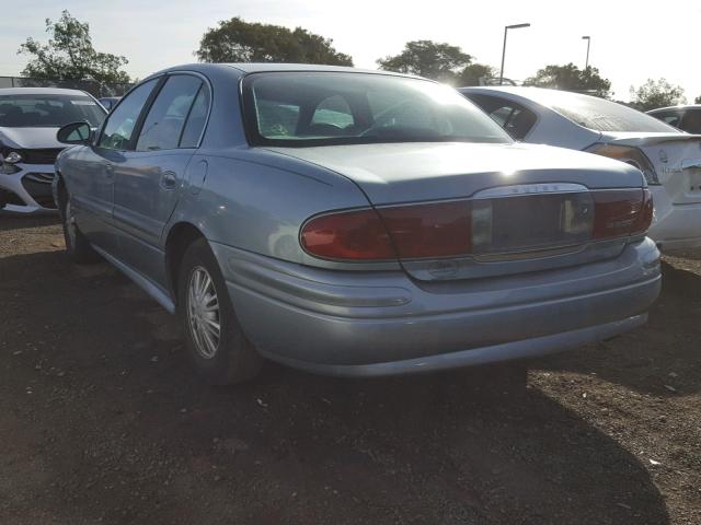 1G4HP54K734133094 - 2003 BUICK LESABRE CU BLUE photo 3