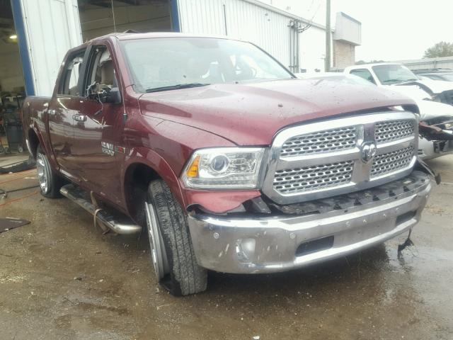 1C6RR7NM4HS874795 - 2017 RAM 1500 LARAM MAROON photo 1