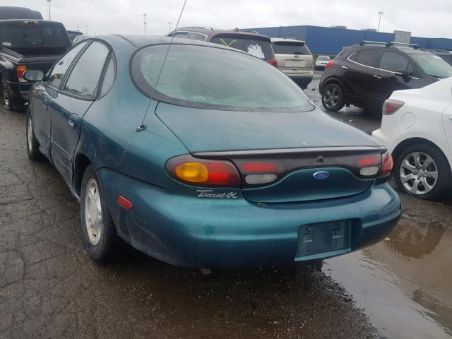 1FALP52U2VG292924 - 1997 FORD TAURUS GL GREEN photo 3