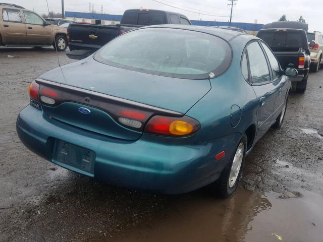 1FALP52U2VG292924 - 1997 FORD TAURUS GL GREEN photo 4