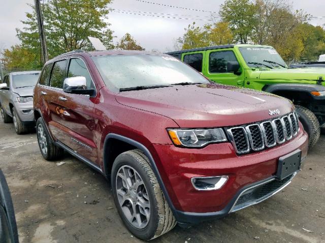 1C4RJFBG3KC552840 - 2019 JEEP GRAND CHER RED photo 1