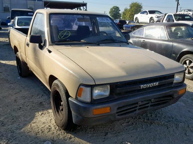 JT4RN81A9L5067458 - 1990 TOYOTA PICKUP 1/2 BEIGE photo 1