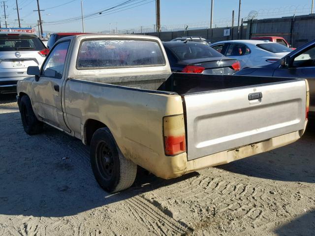 JT4RN81A9L5067458 - 1990 TOYOTA PICKUP 1/2 BEIGE photo 3