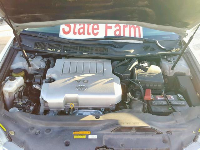 4T1BK36B46U121155 - 2006 TOYOTA AVALON SILVER photo 7