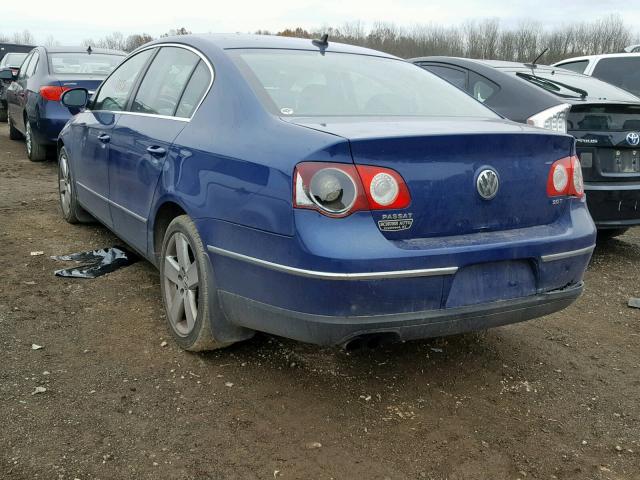 WVWAK73C48P095310 - 2008 VOLKSWAGEN PASSAT KOM BLUE photo 3