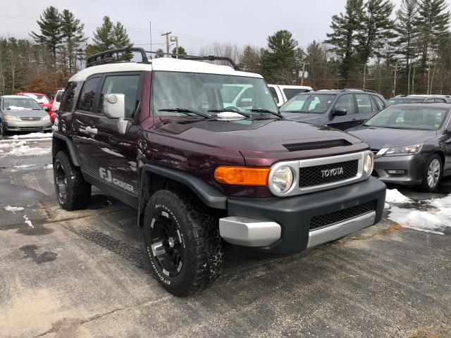 JTEBU11F570017887 - 2007 TOYOTA FJ CRUISER BURGUNDY photo 1