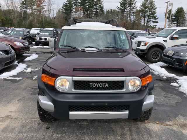 JTEBU11F570017887 - 2007 TOYOTA FJ CRUISER BURGUNDY photo 10